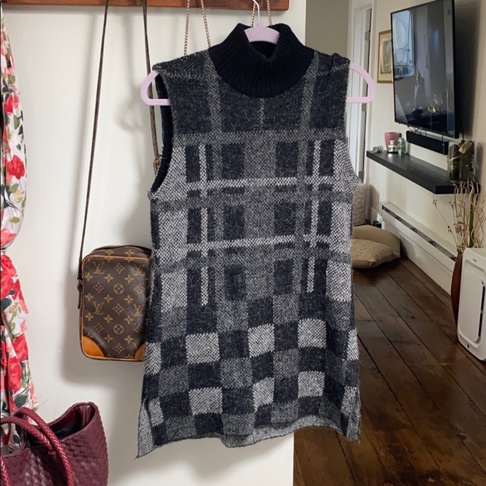 Wool alpaca blend sweater dress!